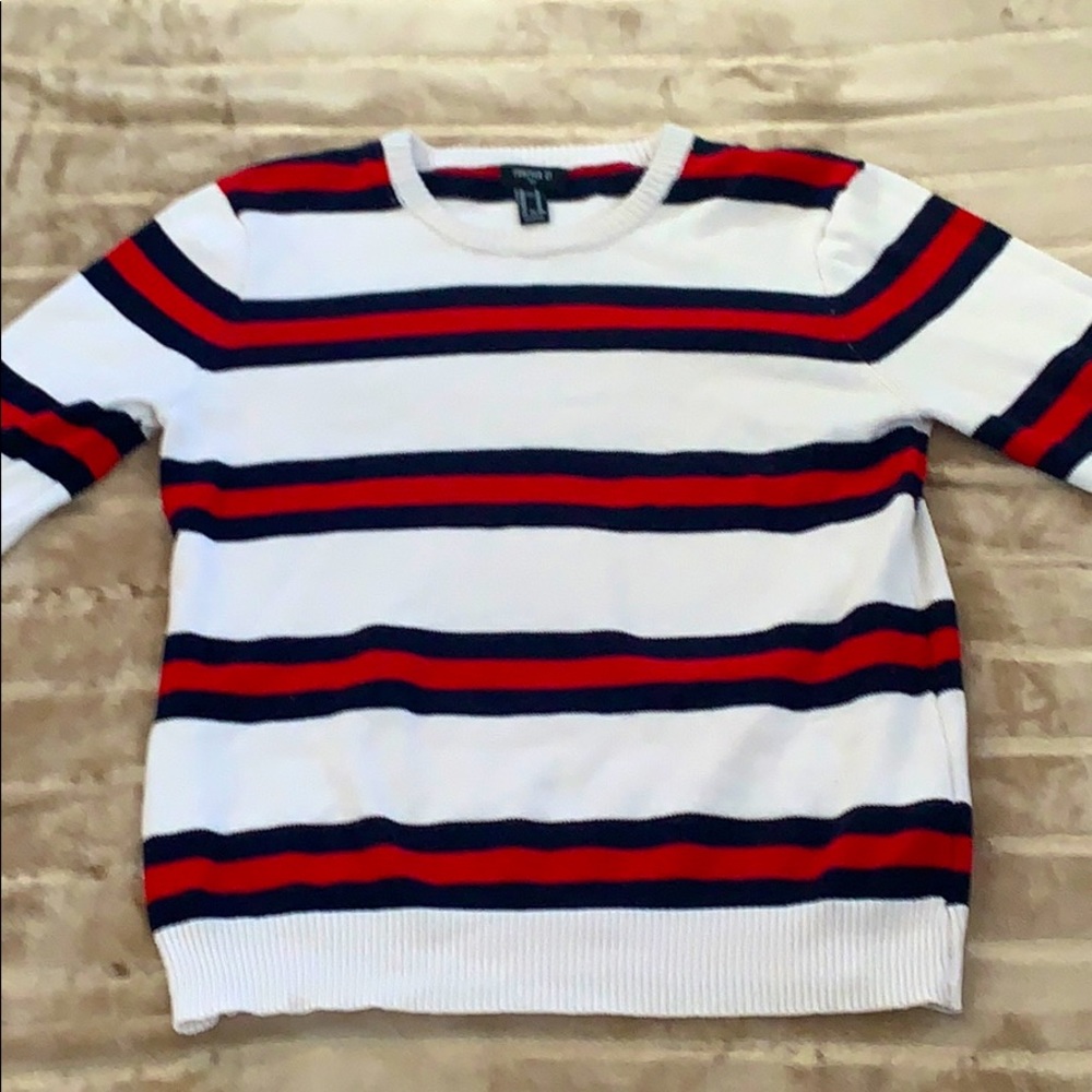 Men’s Striped Knit Sweater
